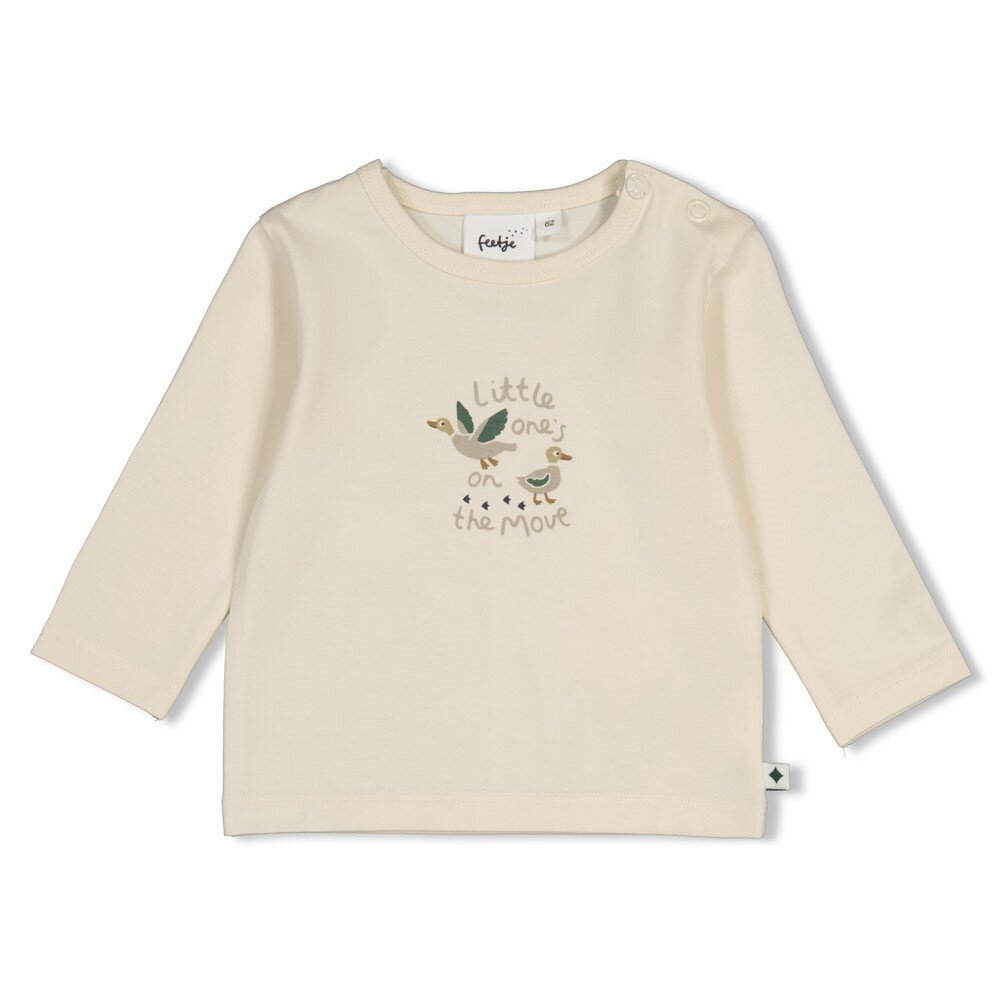 Longsleeve - Wiggle and Waddle Off white