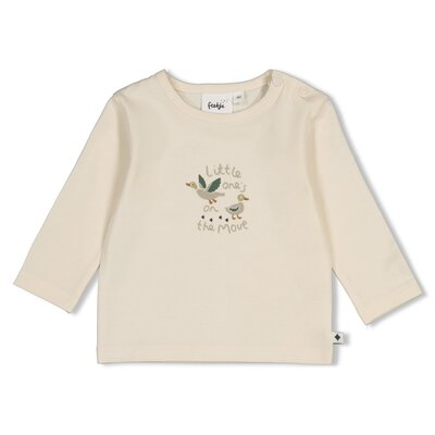 Longsleeve - Wiggle and Waddle Off white Longsleeve - Wiggle and Waddle Off white