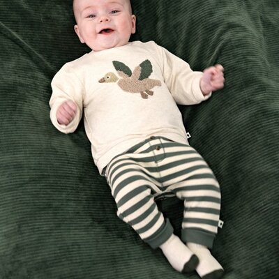Sweater - Wiggle and Waddle offwhite melange Sweater - Wiggle and Waddle offwhite melange