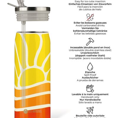 Thermosbeker / Drinkfles 500ml Sunshine Thermosbeker / Drinkfles 500ml Sunshine