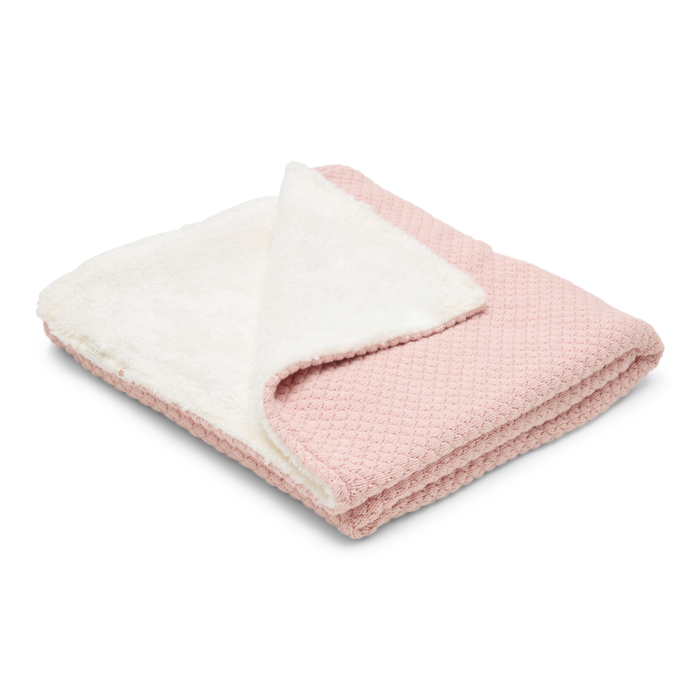 Wiegdeken gebreid Pure Blossom Wiegdeken gebreid Pure Blossom