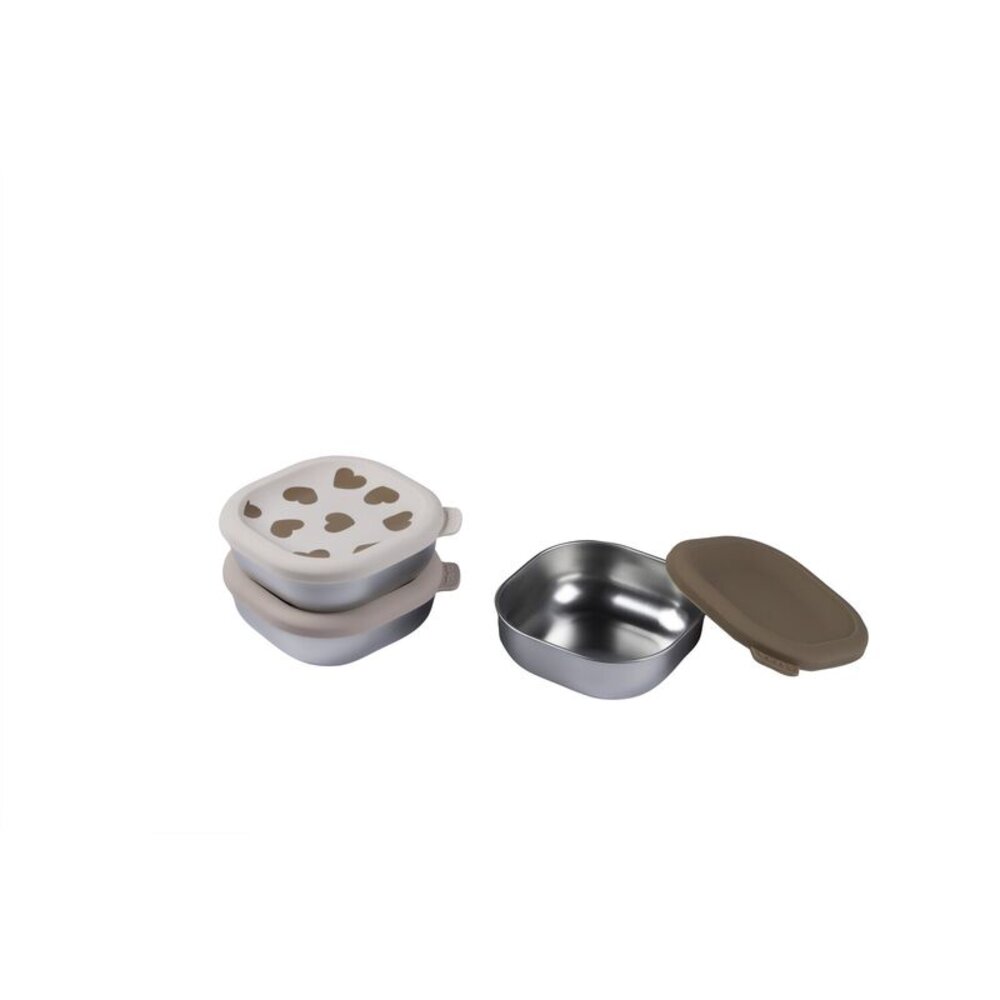 RVS snack doosjes multi-use x3 - BigLove RVS snack doosjes multi-use x3 - BigLove