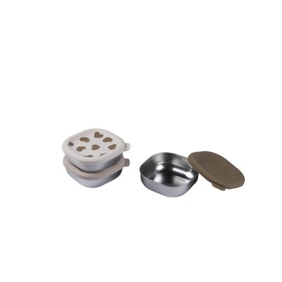 RVS snack doosjes multi-use x3 - BigLove RVS snack doosjes multi-use x3 - BigLove
