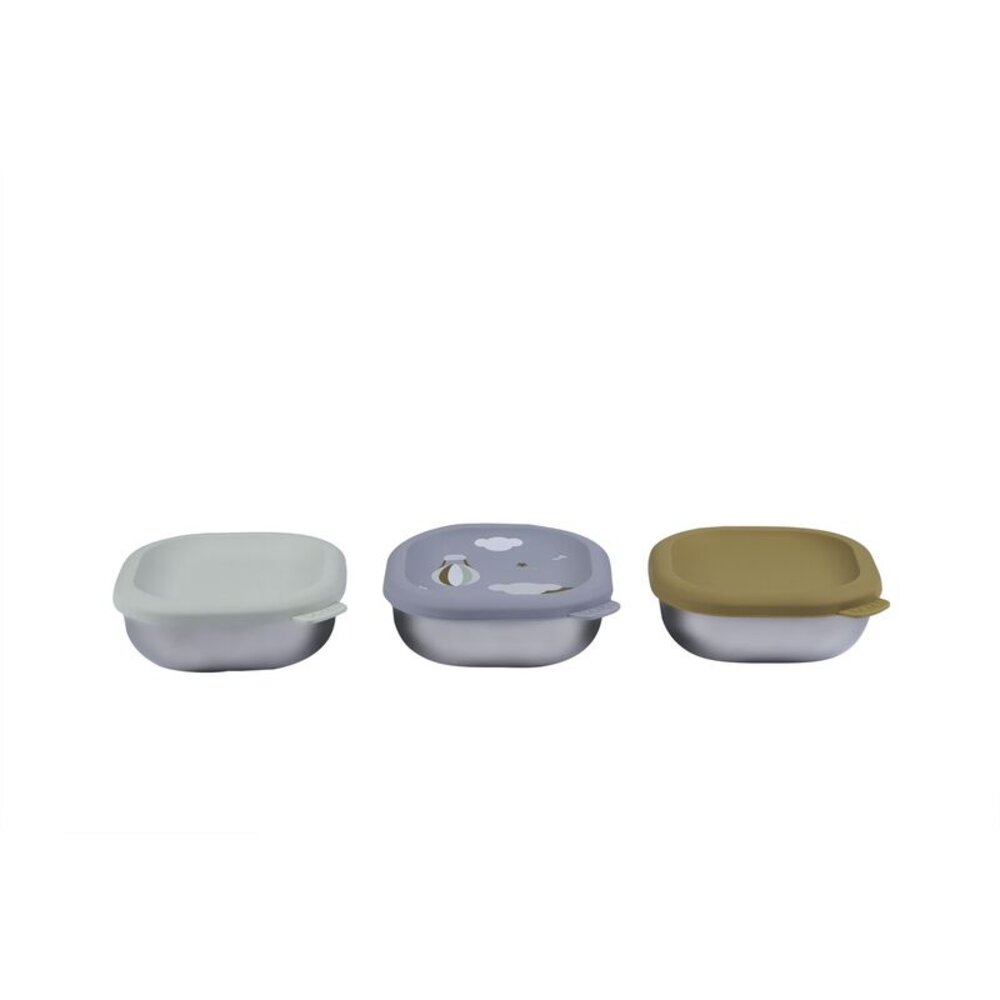 RVS snack doosjes multi-use x3 Adventure RVS snack doosjes multi-use x3 Adventure
