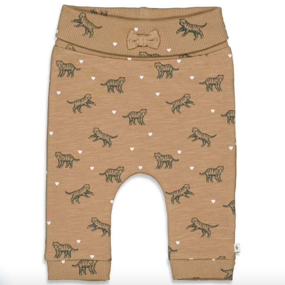 broek AOP -Wild At Heart camel