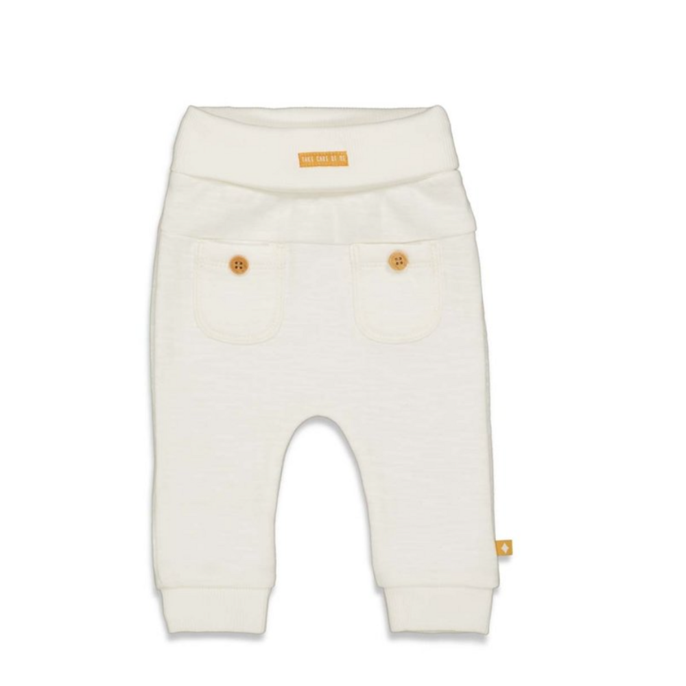 broek ecru met zakjes ecru