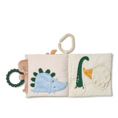 Fey Dino Roar Fabric Book Dino Roar/Dove Fey Dino Roar Fabric Book Dino Roar/Dove
