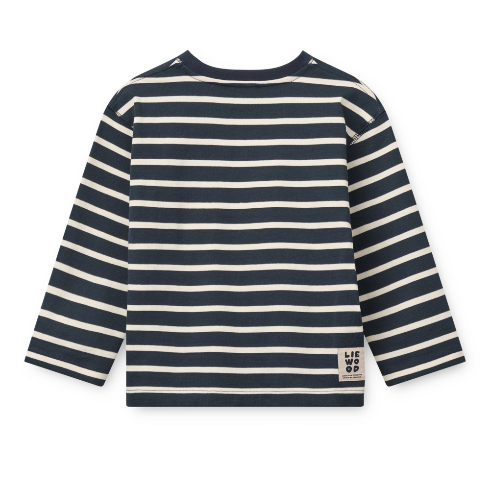 Tyler Stripe LS T-shirt Classic navy Tyler Stripe LS T-shirt Classic navy