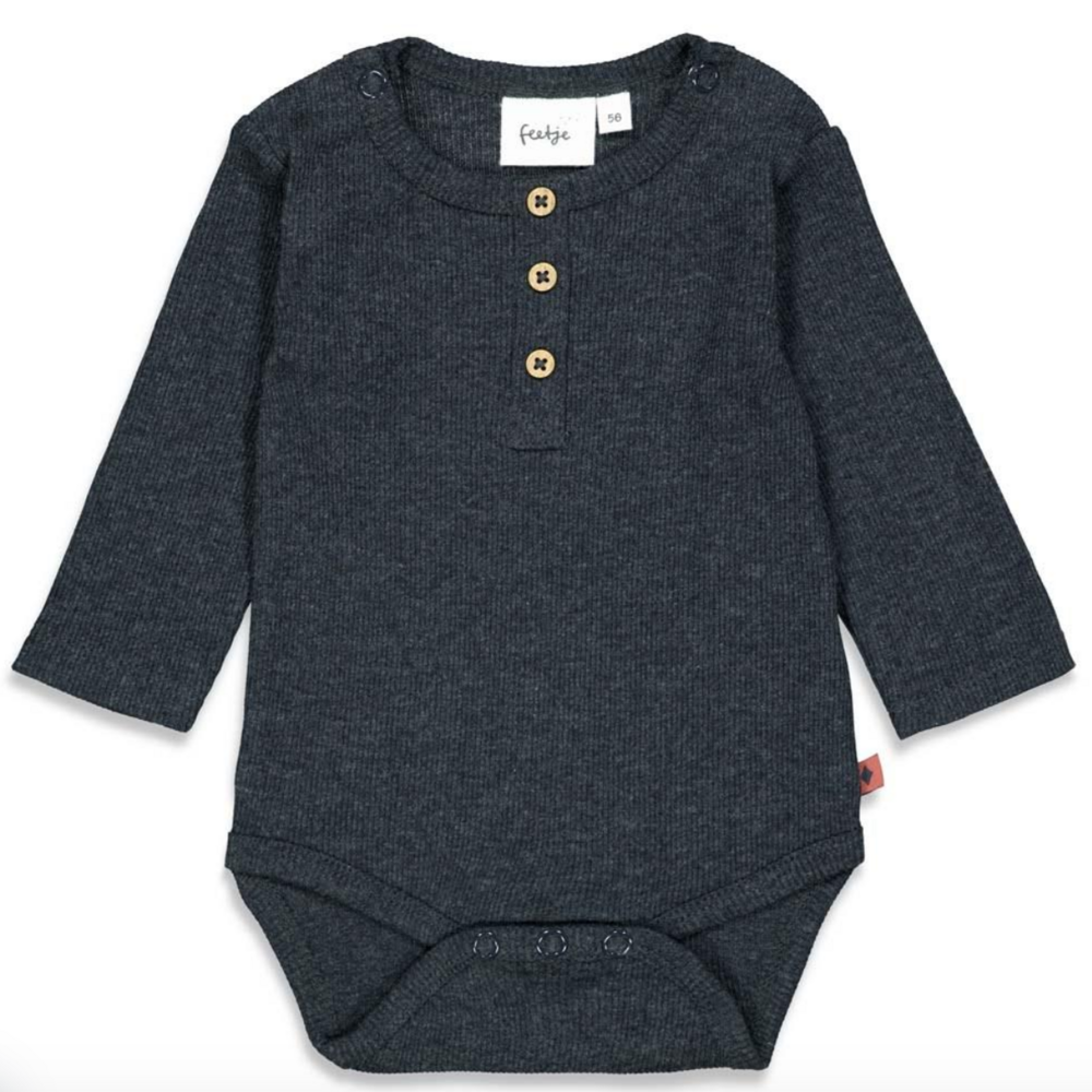 Body met lange mouwen - Wild Thing anthracite