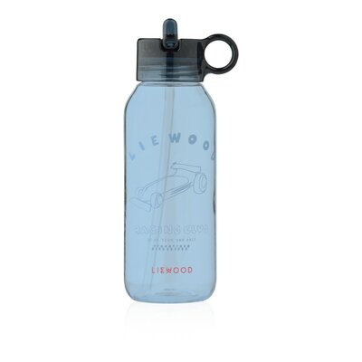 Yang Tritan Water Bottle 500 ml Race cars / Classic Navy
