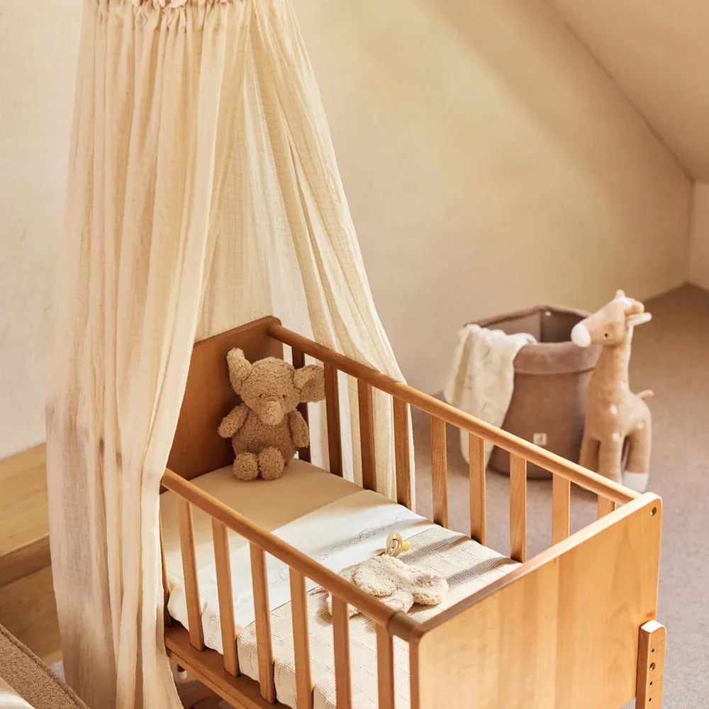 Sluier 155cm Cosy Check - Sand Sand