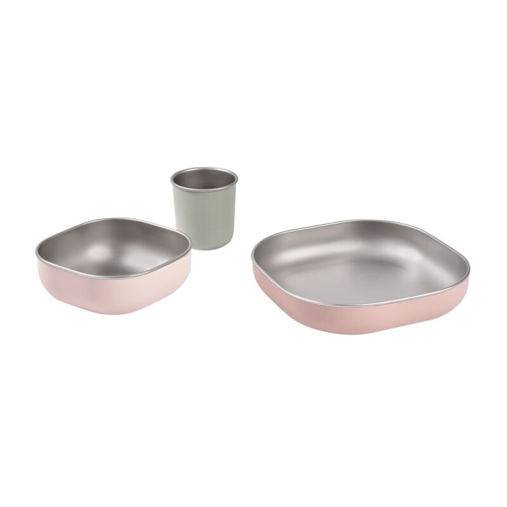 Eetset roestvrij staal - Cotton Candy -
