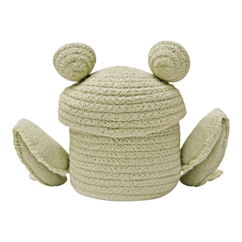 Mand Mini Fred the Frog Ø15 x 15 cm Mand Mini Fred the Frog Ø15 x 15 cm
