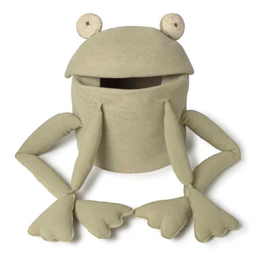 Mand Fred the Frog Ø 23 x 35 cm Mand Fred the Frog Ø 23 x 35 cm
