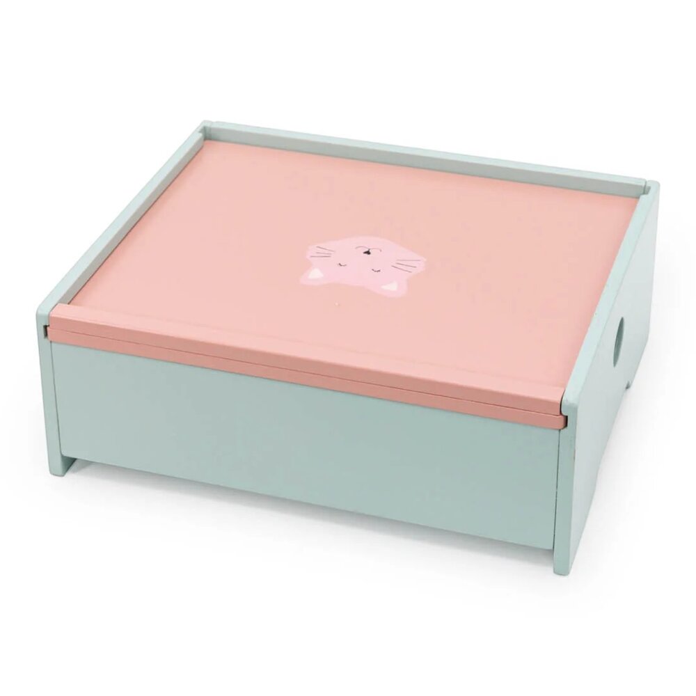 Houten make-up tafel