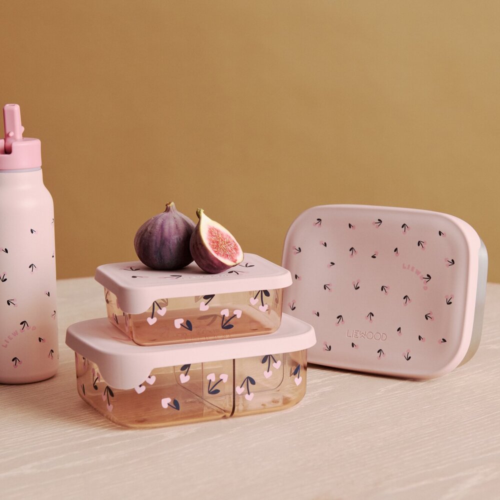 Arthur Printed Lunchbox Mini Cherry heart/Rosey Arthur Printed Lunchbox Mini Cherry heart/Rosey