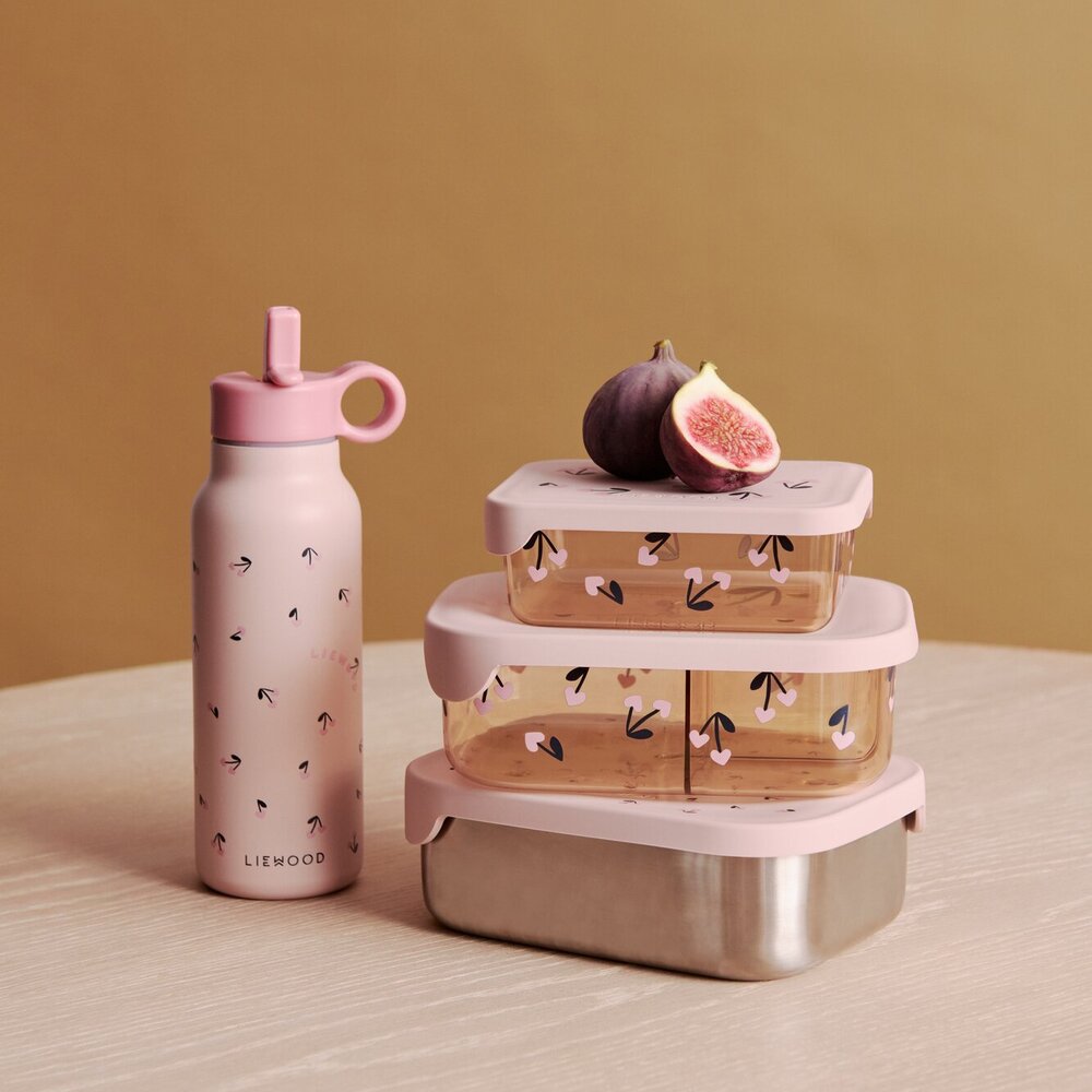Arthur Printed Lunchbox Mini Cherry heart/Rosey Arthur Printed Lunchbox Mini Cherry heart/Rosey
