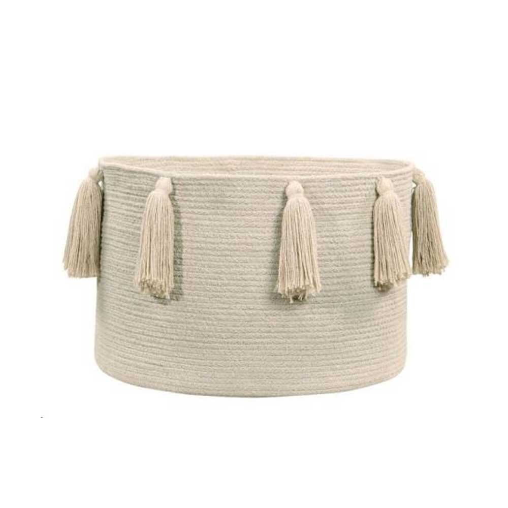 Mand Tassels 30xD.45 cm Natural 
