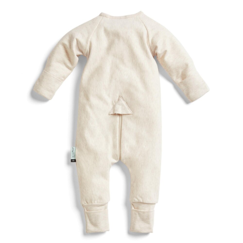 Babypyjama 0,2 Tog Oatmeal Marle Babypyjama 0,2 Tog Oatmeal Marle