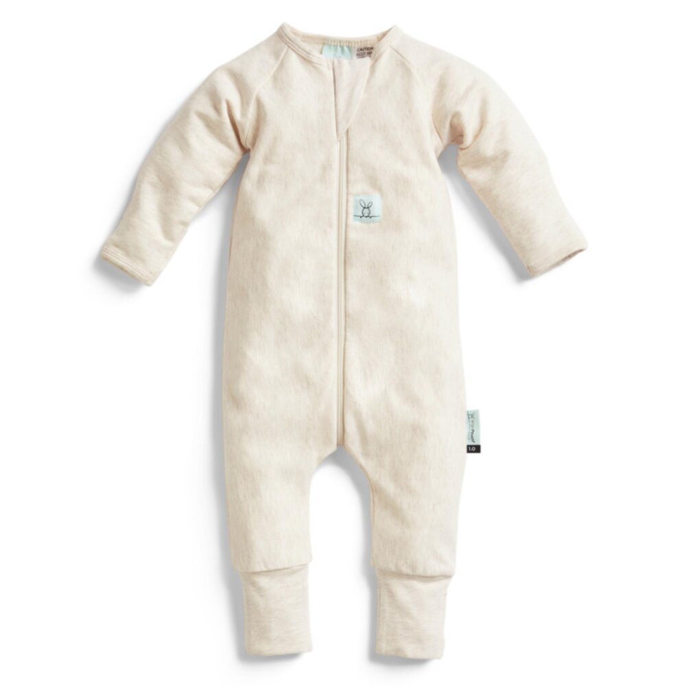 Babypyjama 0,2 Tog Oatmeal Marle Babypyjama 0,2 Tog Oatmeal Marle