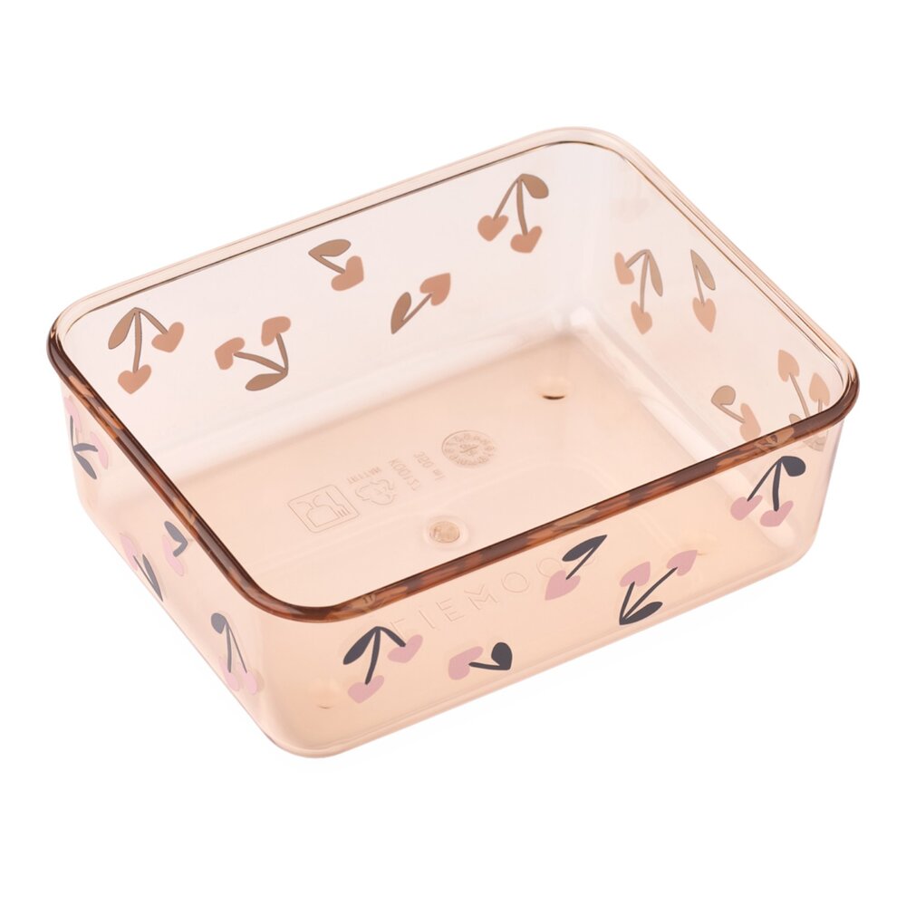 Ako Tritan Snack Box Cherry heart/Rosey