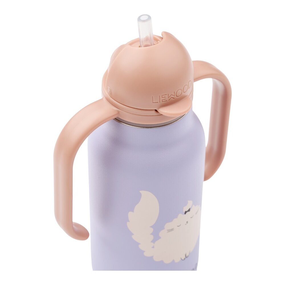 Kimmie Water Bottle 250 ml Cat/Warm lilac Kimmie Water Bottle 250 ml Cat/Warm lilac