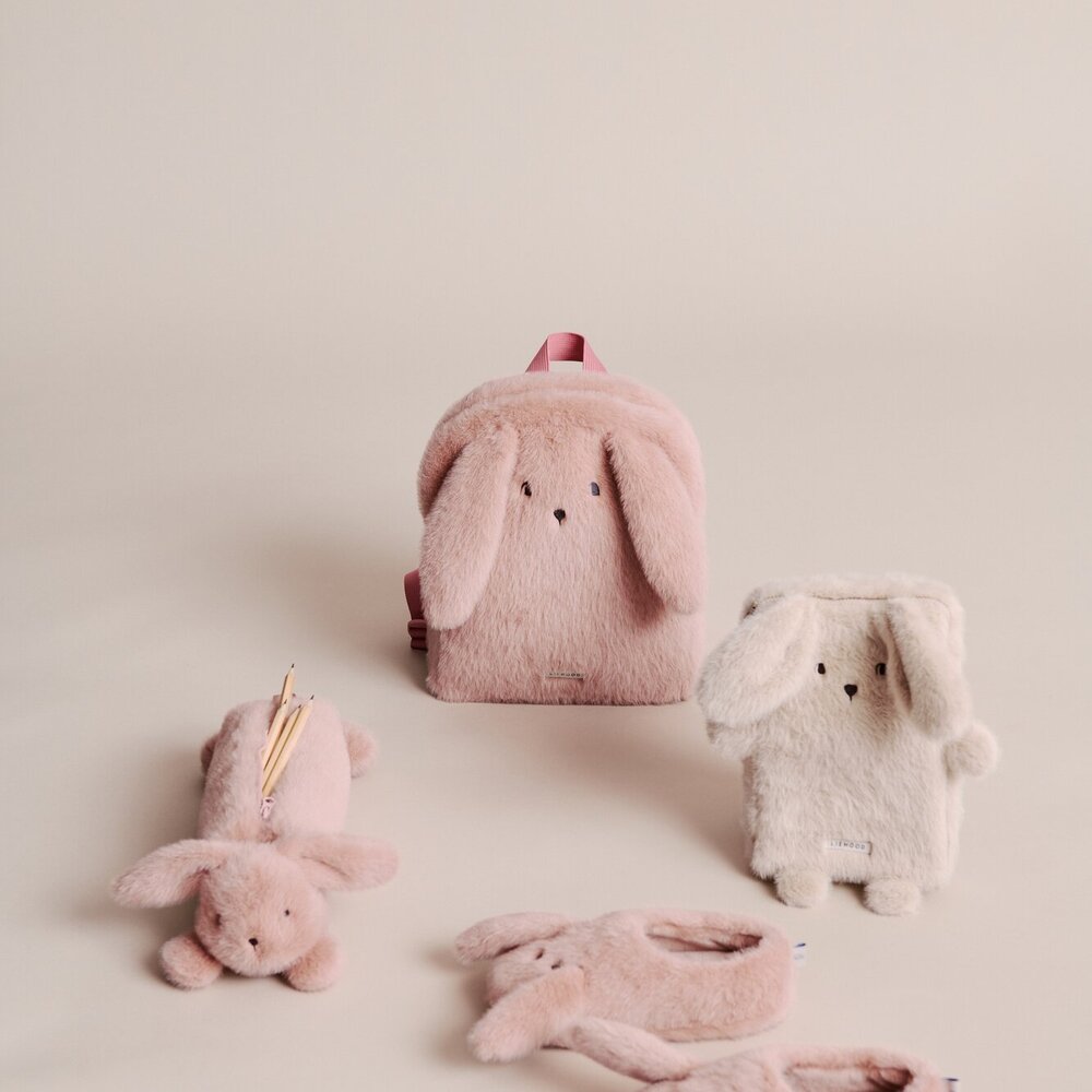 Dalina Rabbit Plush Pennenzak Pale tuscany