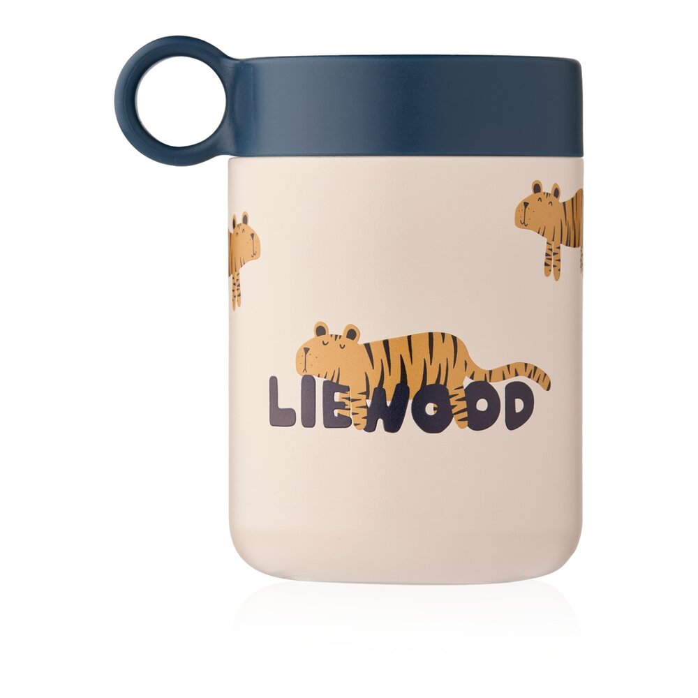 Kiani Printed Food Jar Tiger/Sandy Kiani Printed Food Jar Tiger/Sandy
