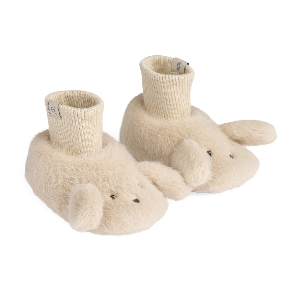 Beth Rabbit Plush Antislip Slofjes Mist Beth Rabbit Plush Antislip Slofjes Mist