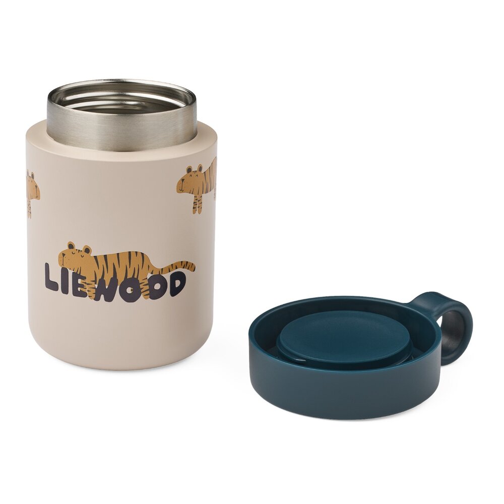 Kiani Printed Food Jar Tiger/Sandy Kiani Printed Food Jar Tiger/Sandy