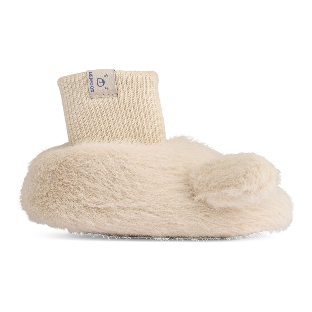 Beth Rabbit Plush Antislip Slofjes Mist Beth Rabbit Plush Antislip Slofjes Mist