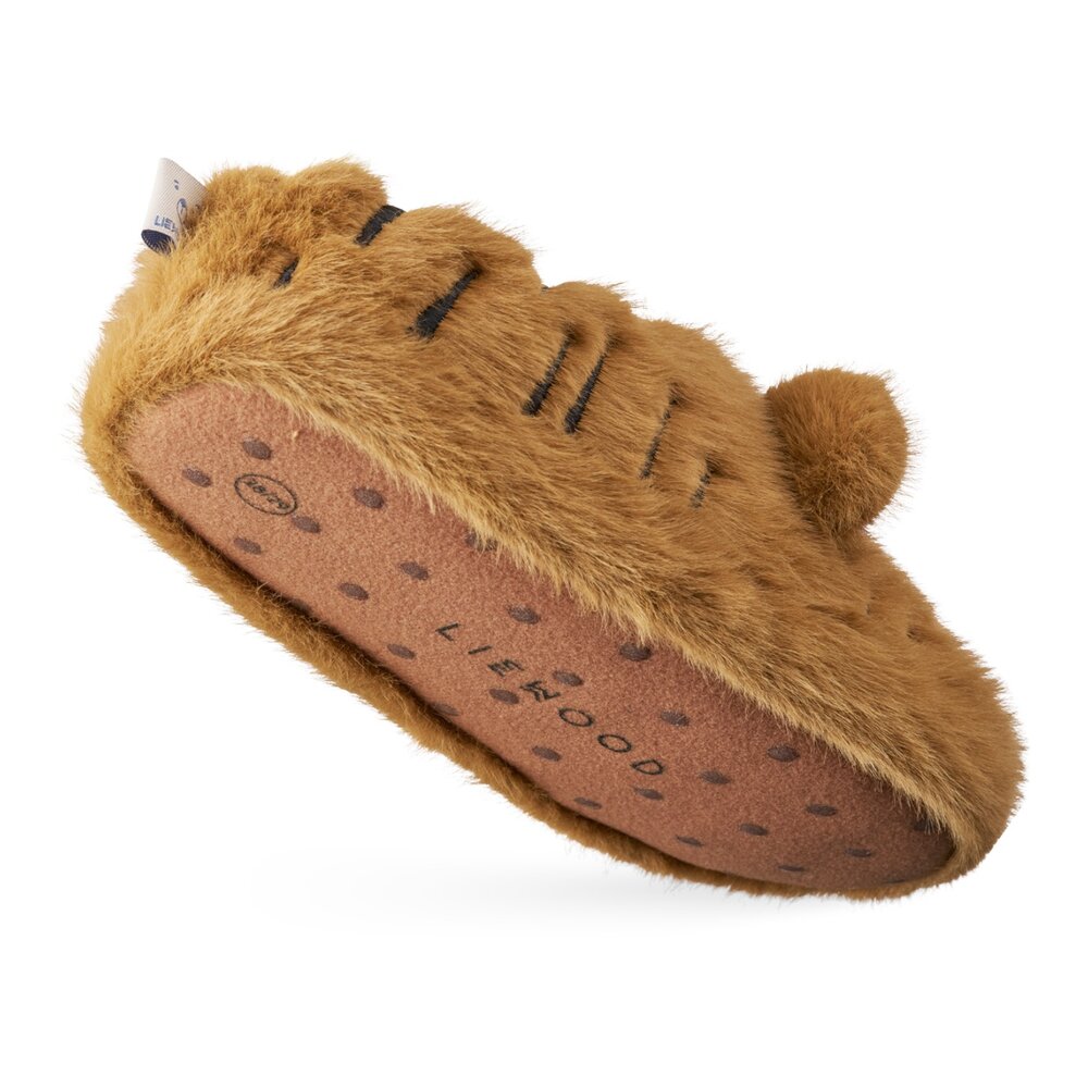 Aviaja Tiger Slippers Sloffen Golden caramel Aviaja Tiger Slippers Sloffen Golden caramel