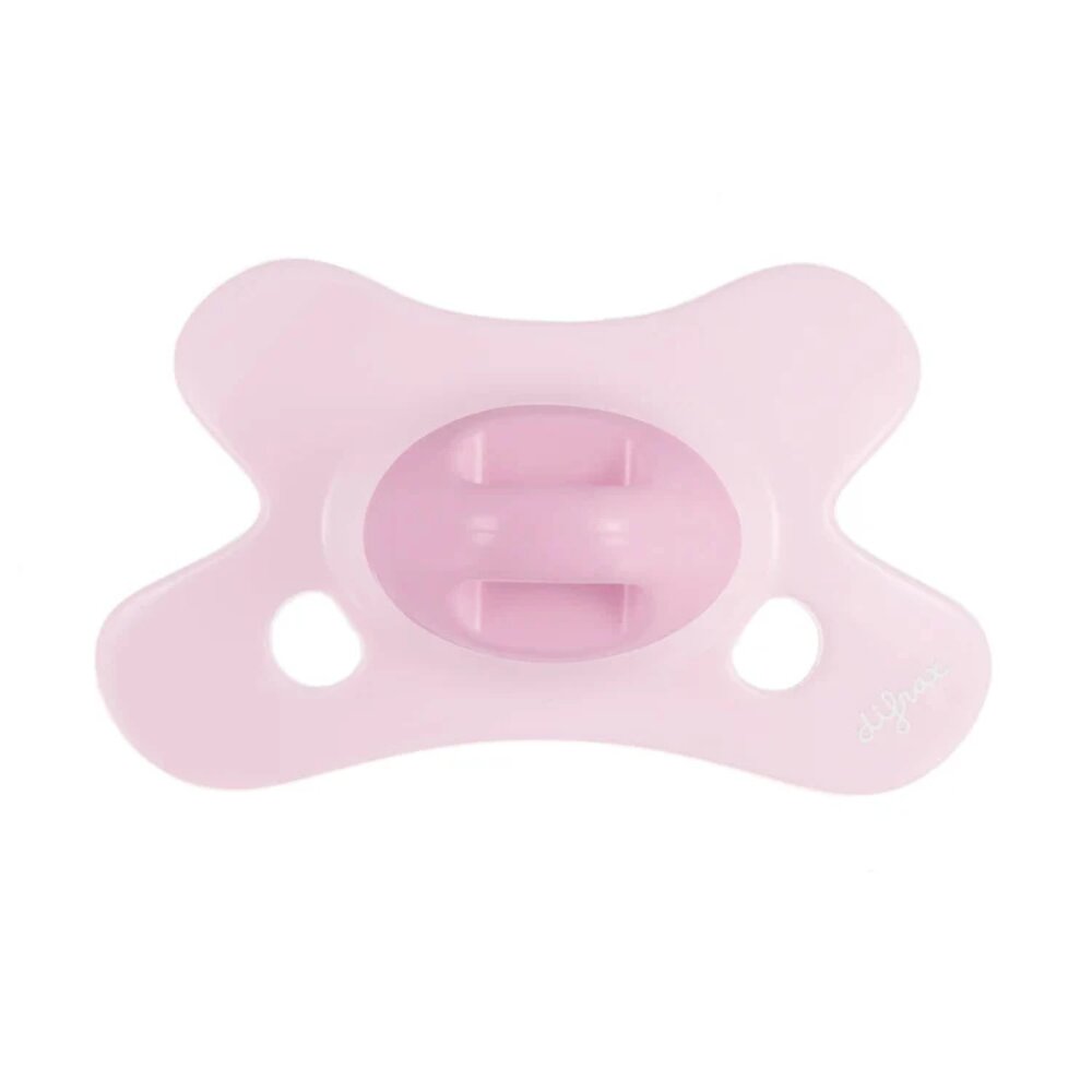 fopspeen dental 0-6m Rose quartz