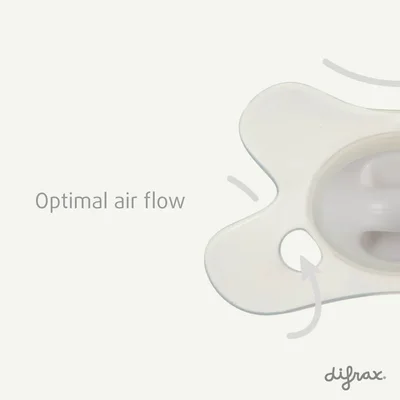fopspeen dental 0-6m Rose quartz