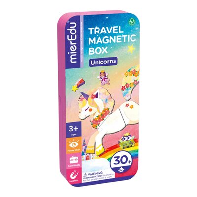 Magnetische travel puzzeldoos - Unicorns