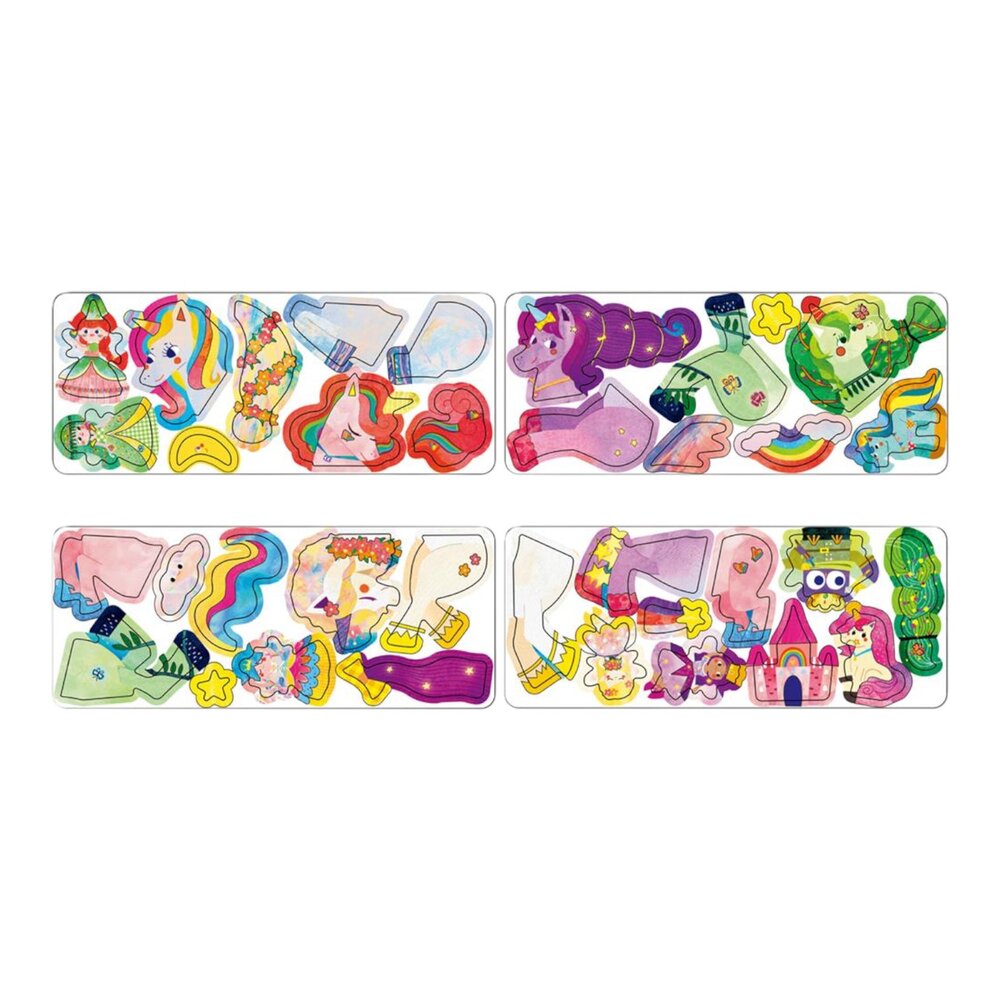 Magnetische travel puzzeldoos - Unicorns