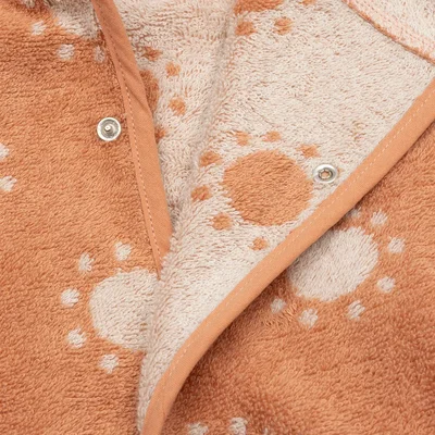 Badjas Badstof 1-2 jaar Jacquard - Sun Light Terra Badjas Badstof 1-2 jaar Jacquard - Sun Light Terra