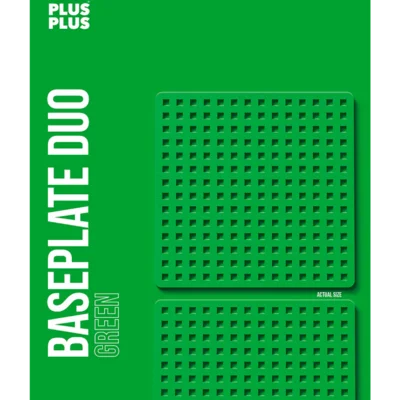 Plus-Plus Baseplate Duo Green Plus-Plus Baseplate Duo Green