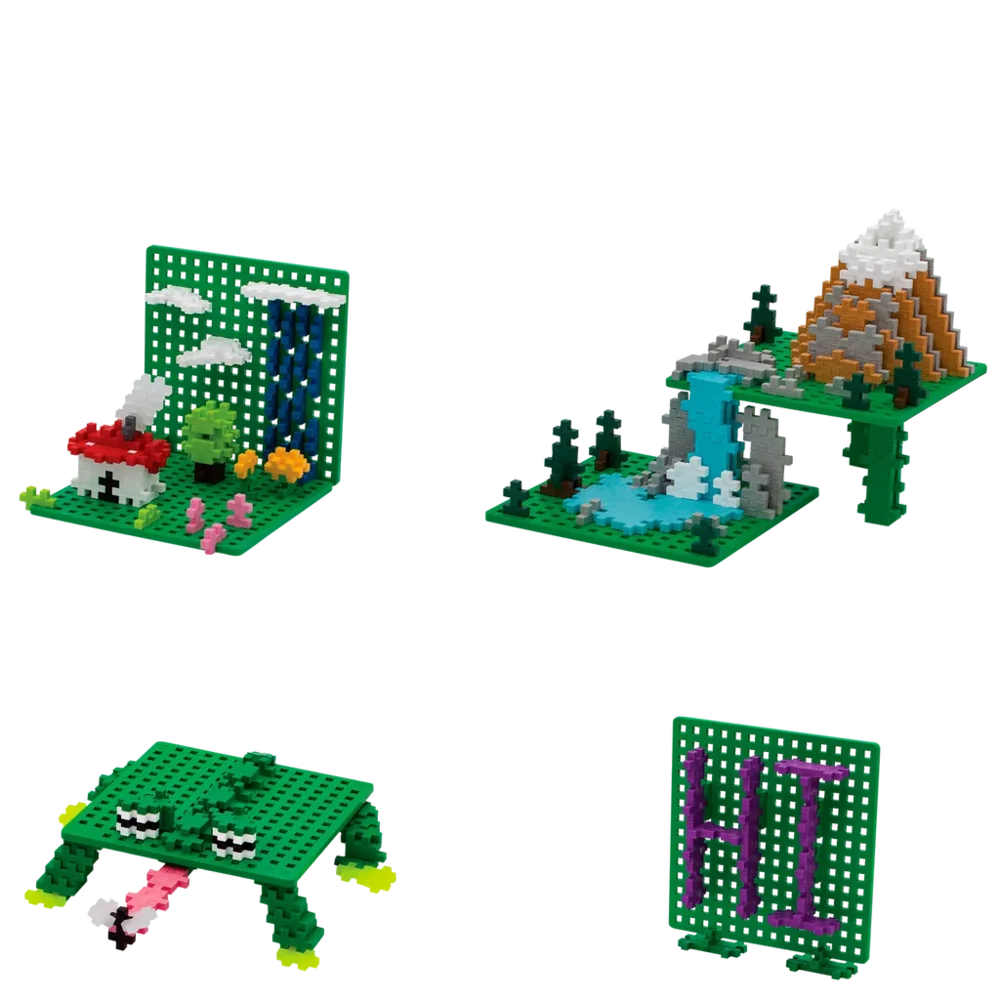 Plus-Plus Baseplate Duo Green Plus-Plus Baseplate Duo Green