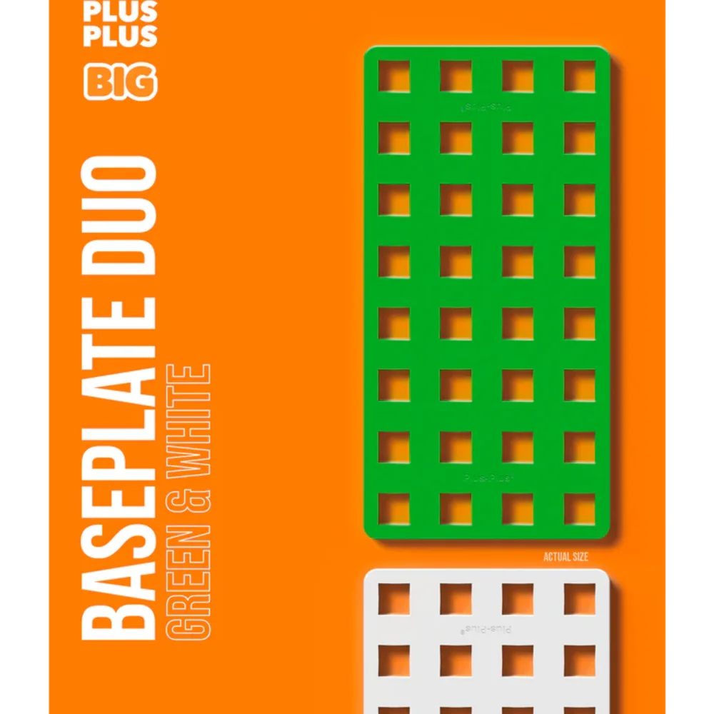 Plus-Plus BIG Baseplate Duo Plus-Plus BIG Baseplate Duo