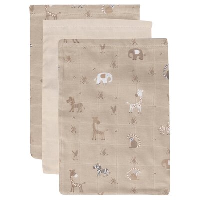 Tetra washandjes 3st. Steppe Tetra washandjes 3st. Steppe