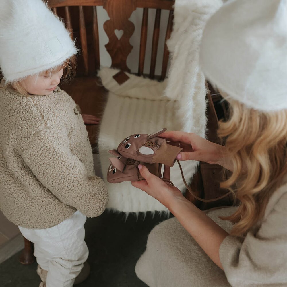 Furry Knit Deken Vanilla White Furry Knit Deken Vanilla White