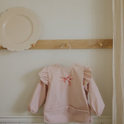 Slabbetje met lange mouwen Rosy Bow Slabbetje met lange mouwen Rosy Bow