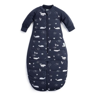 Jersey Sleepsuit Slaapzak met mouwen Tog 2,5 Whale