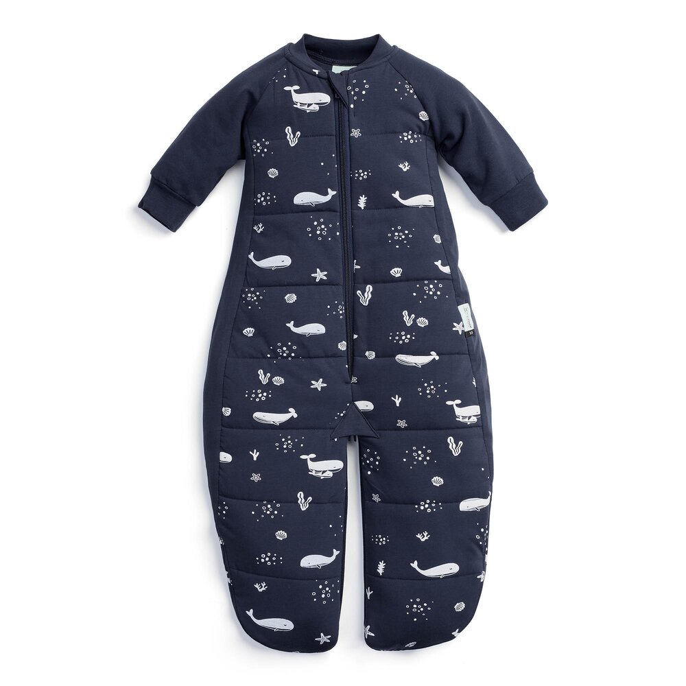 Jersey Sleepsuit Slaapzak met mouwen Tog 2,5 Whale