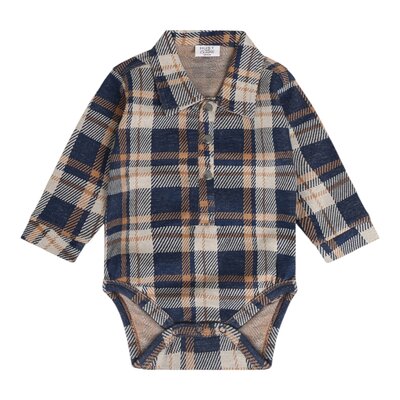 HCBoye Lumberjack Bodystocking Shirt Blues