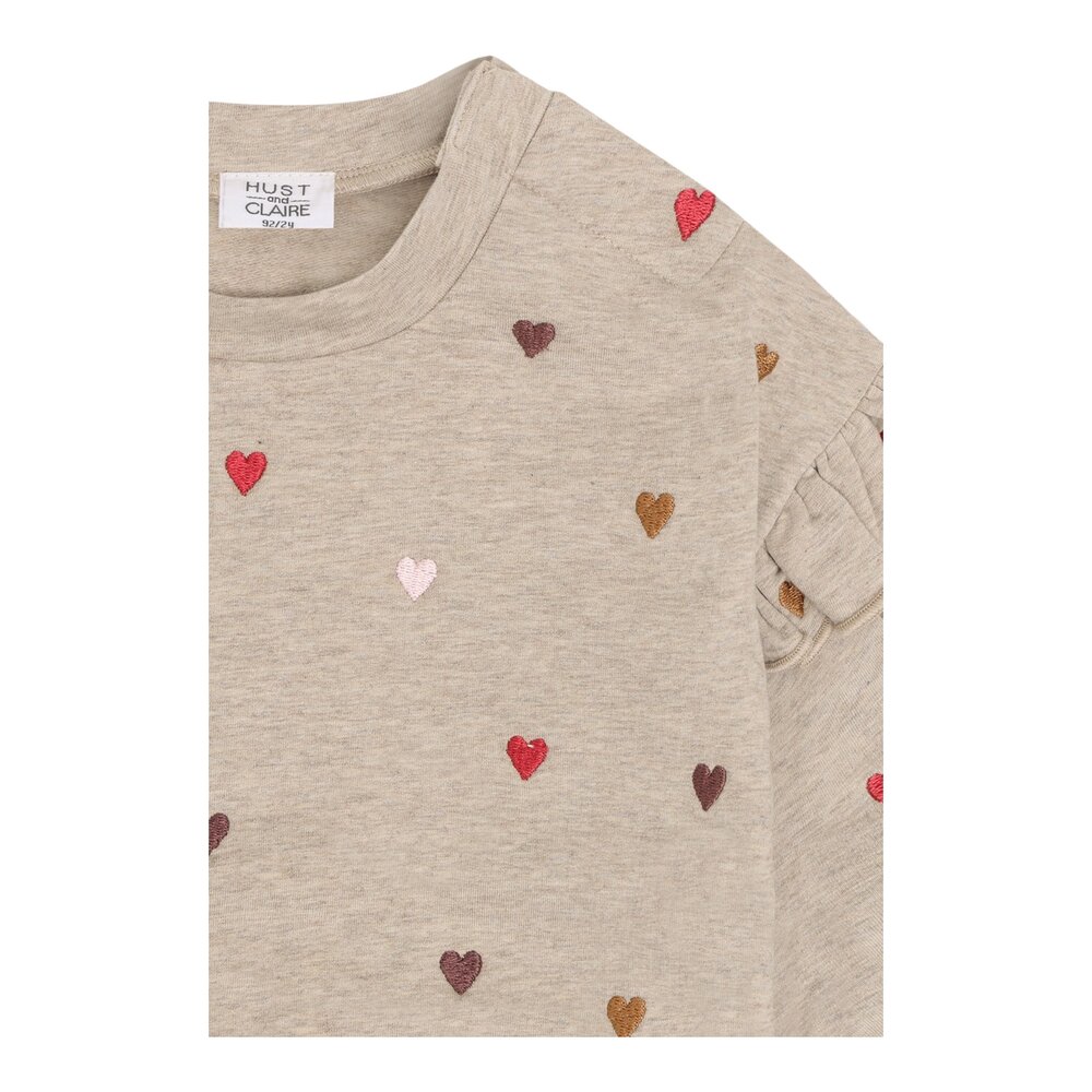 HCSicillia  Heartbeat Sweatshirt Biscuit