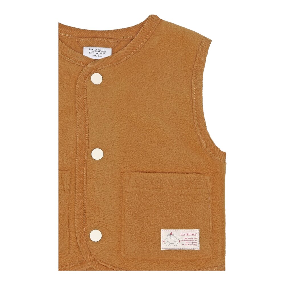 HCFleece Vest Waistcoat Chipmunk