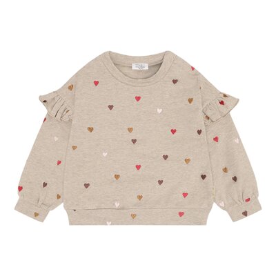 HCSicillia Heartbeat Sweatshirt Biscuit HCSicillia Heartbeat Sweatshirt Biscuit