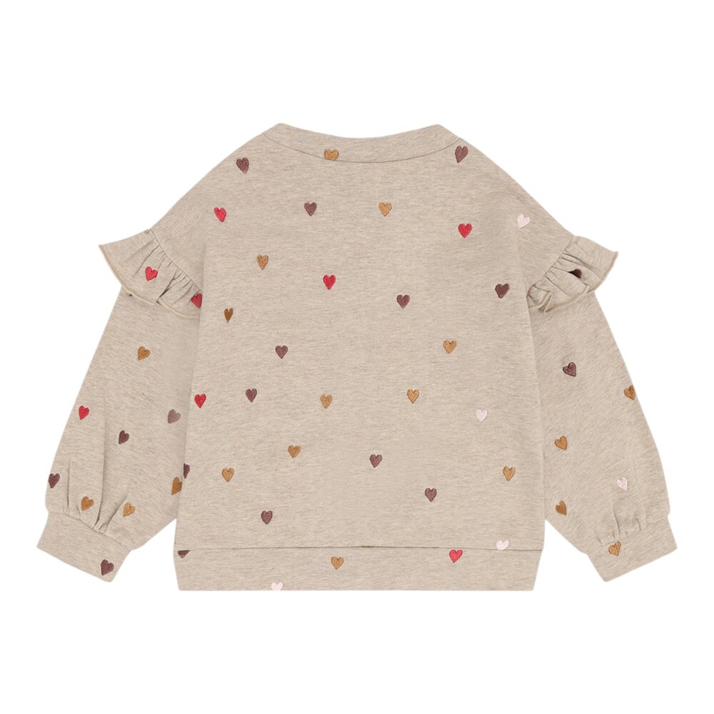 HCSicillia  Heartbeat Sweatshirt Biscuit
